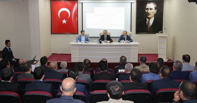 Hakkâri'de İl Koordinasyon Kurulu Toplantısı yapıldı