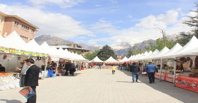 Hakkari'de yöresel ürün fuarı açıldı
