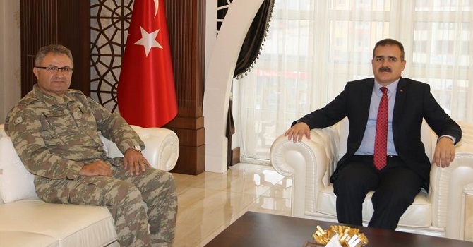 Tümgeneral Tokel'den Vali Akbıyık'a ziyaret