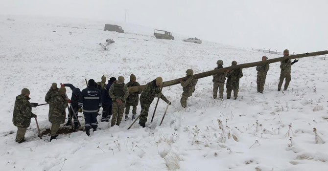 VEDAŞ ve askerden ortak çalışma!
