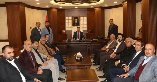 Vali Akbıyık'a ziyaretler devam ediyor!