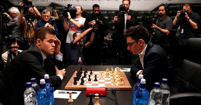 Dünya satranç şampiyonluğu için yarışıyorlar