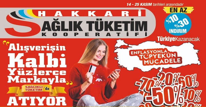 Sağlık Kooperatifinde indirim günleri!