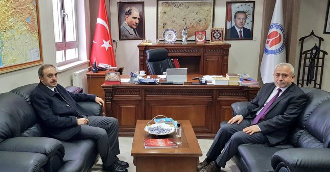 Belediye Başkan Vekili Epcim’den Rektör Pakiş’e ziyaret