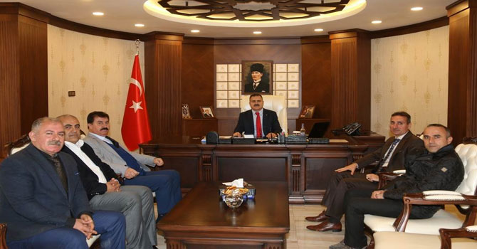 Hakkari Valisi Akbıyık'a ziyaretler devam ediyor