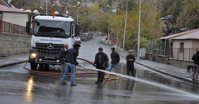 Çukurca'da Sonbahar Temizliği