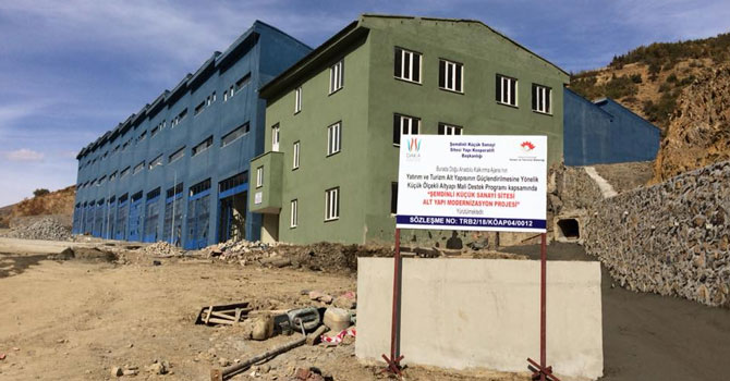 Şemdinli Sanayi Sitesi hizmete hazır!