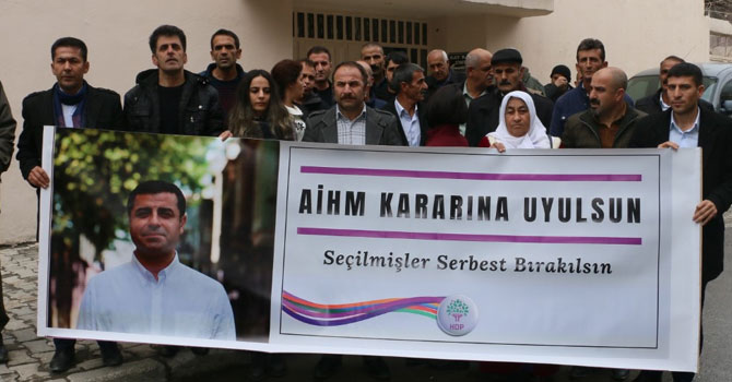 Hakkari HDP'den Demirtaş açıklaması