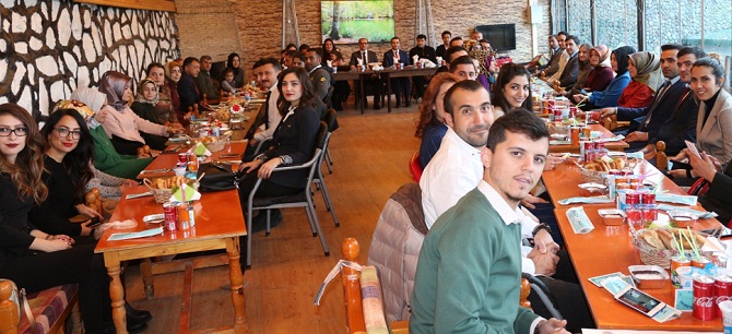 Çukurca ilçe emniyet müdürlüğü öğretmenlere yemek verdi