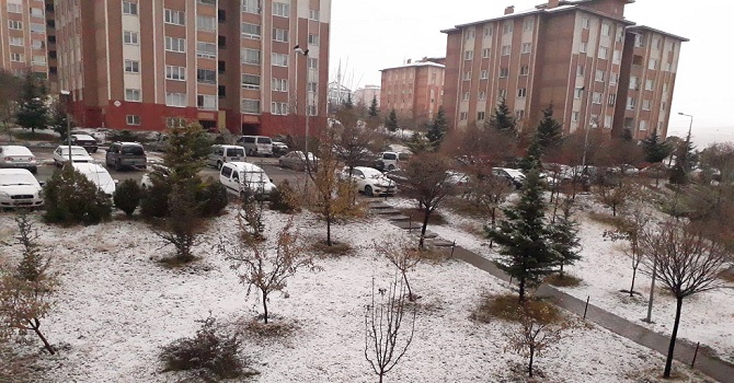 Van'da kar yağışı etkili oldu