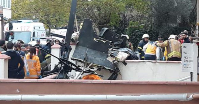 İstanbul Sancaktepe'de helikopter düştü: 4 asker hayatını kaybetti