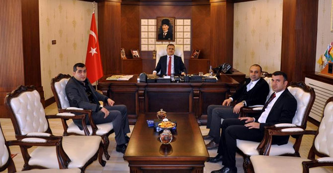 Vali İdris Akbıyık'a ziyaretler devam ediyor