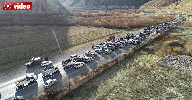 Ak Parti'nin Hakkari adayına davul zurnalı karşılama