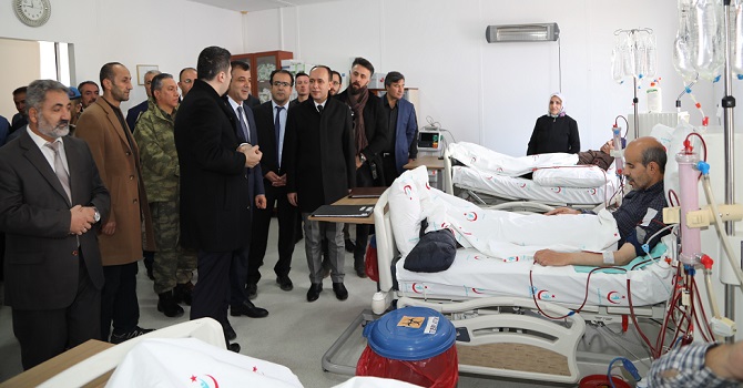 Başkale'de Diyaliz Ve Acil Servis Merkezleri Hizmete Açıldı