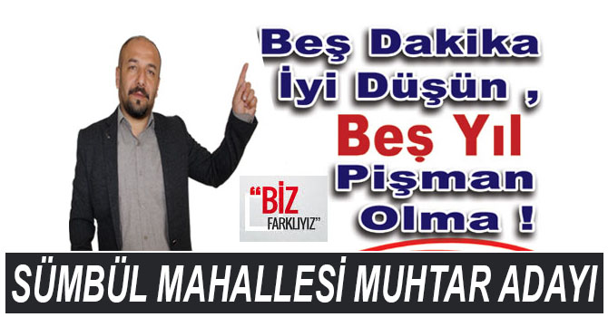 ''Sümbül mahallesi yenileşmeye hazırlanıyor''