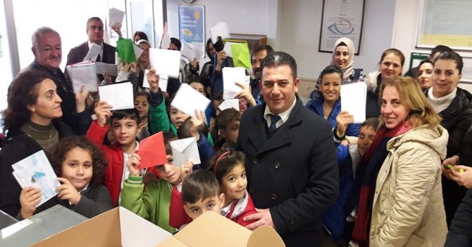 Öğrenciler'den Hakkari'deki askerlere mektup