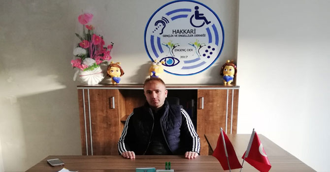 Engelliler Dernek Başkanı Aydoğdu'dan teşekkür