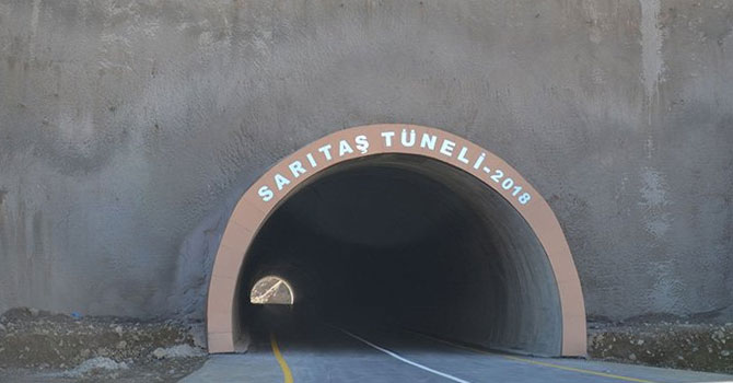 Yüksekova Sarıtaş Tüneli tamamlandı
