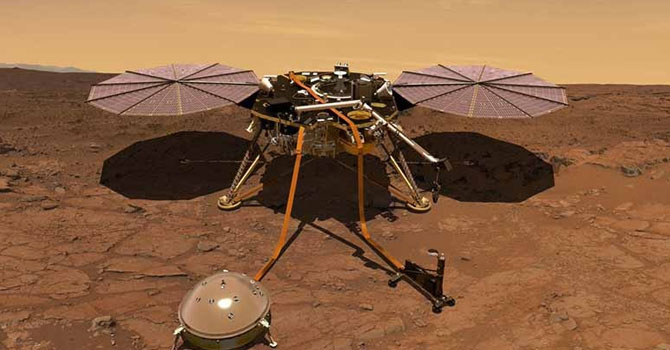 Mars'tan dünyaya ilk rüzgar sesi geldi