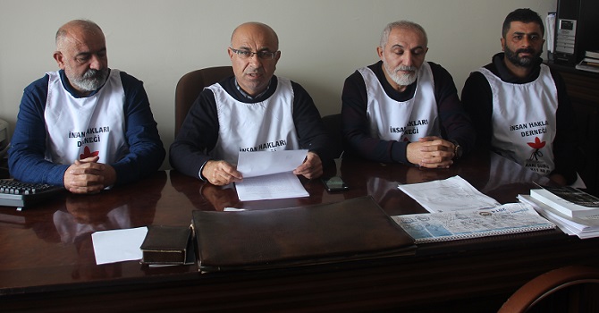Hakkari İHD’den basın açıklaması