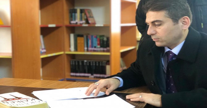 Hakkari'de “Bir kitap bir insan” kampanyası