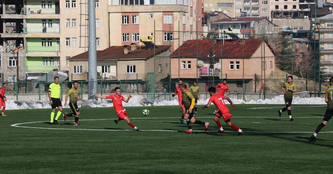 Hakkari Sportif Faaliyetler Hakkarispor'u 2-1 yendi