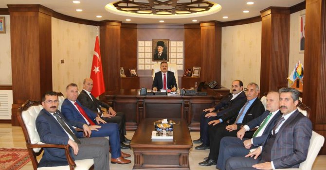 Vali Akbıyık'a ziyaretler devam ediyor!