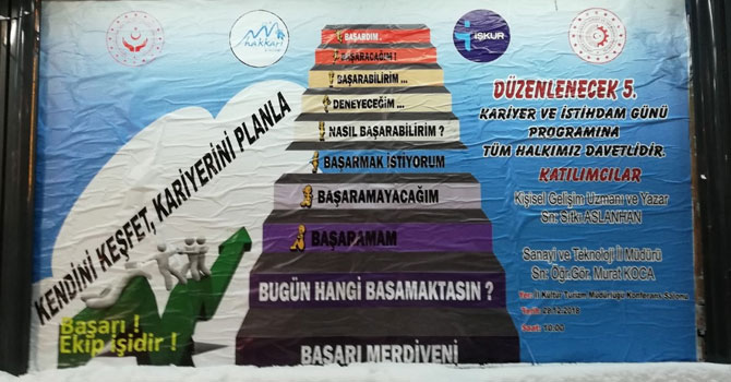 Hakkari'de 5. Kariyer ve İstihdam etkinliği düzenlenecek