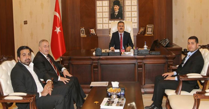 YÜTSO Başkanı Pınar'dan Vali Akbıyık'a ziyaret