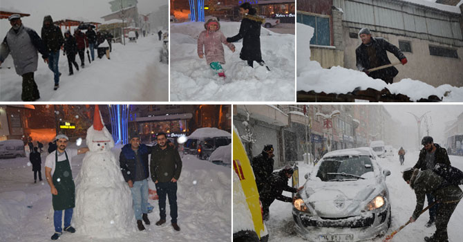 Hakkari 2019'a böyle girdi!  VİDEO - FOTO GALERİ