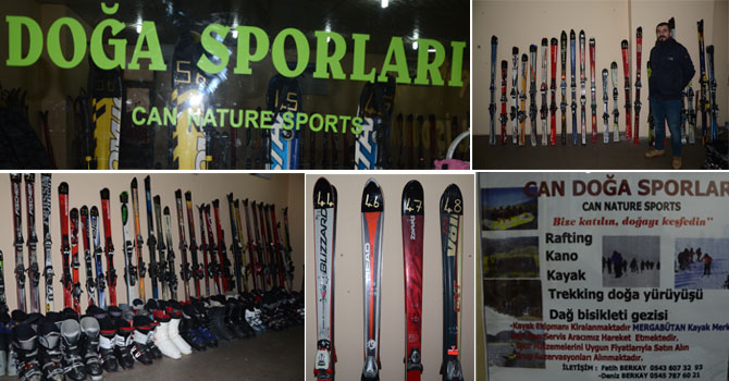 Hakkari’de kayak satış ve kiralama merkezi açıldı