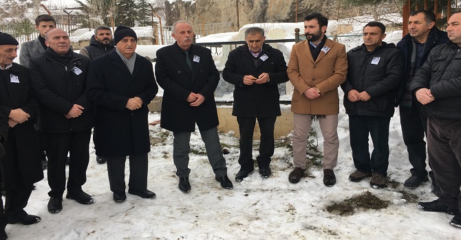 Avukat Cumhur Keskin mezarı başında anıldı