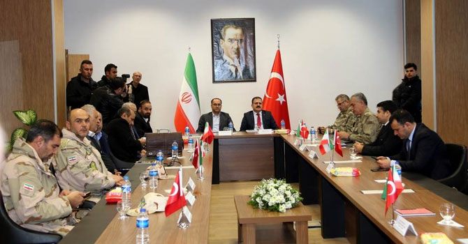 Türkiye - İran güvenlik toplantısı Esendere'de yapıldı