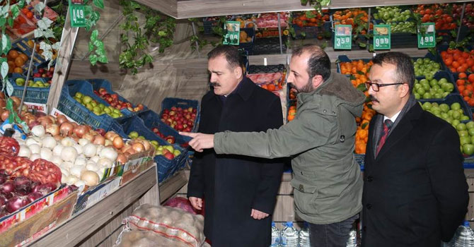 Vali Akbıyık'tan Yüksekova esnafına ziyaret!