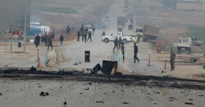 ABD-YPG ortak devriyesine saldırı