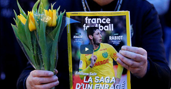 Kaybolan futbolcu Sala'nın son mesajı