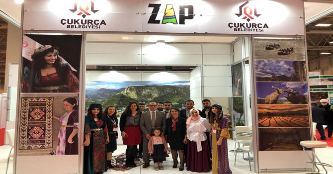 Çukurca Belediyesi 'Zap' markası ile EMITT fuarında