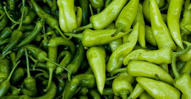 Ocak ayının zam şampiyonu sivri biber