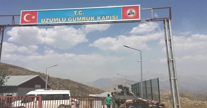 Çukurca Üzümlü Sınır Kapısı açıldı