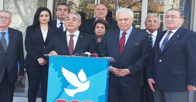 Celal Doğan DSP'den adaylığını açıkladı