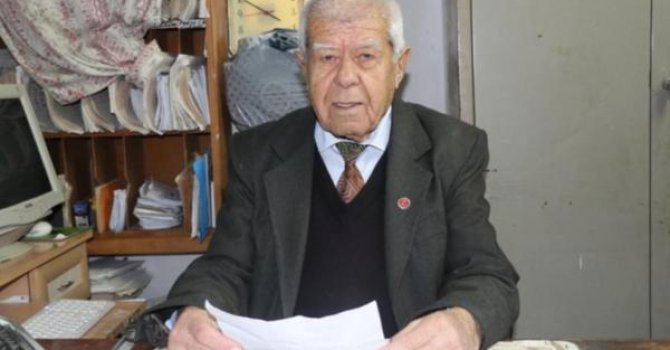 90 yaşındaki 35 yıllık muhtar yeniden aday