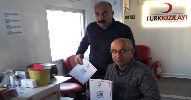 Hakkari'de 'Kök Hücre' kampanyasına destek!