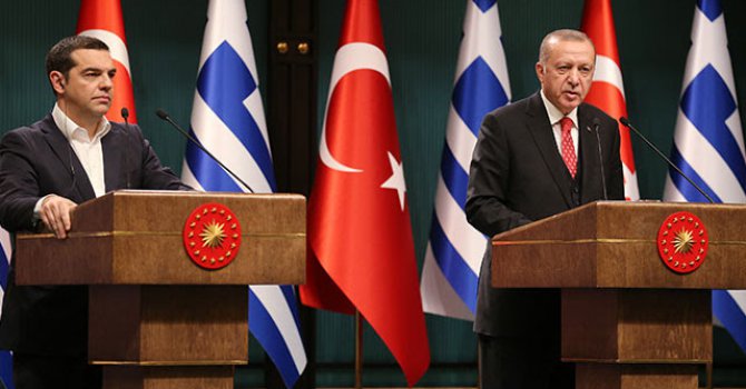 Erdoğan Çipras'la görüştü: Önemli açıklamalar