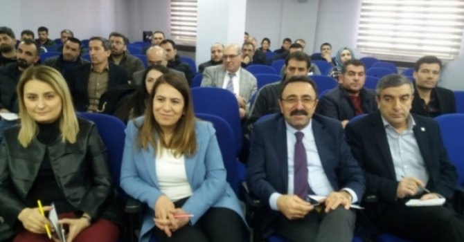 Muhasebeciler odasında bilgilendirme semineri