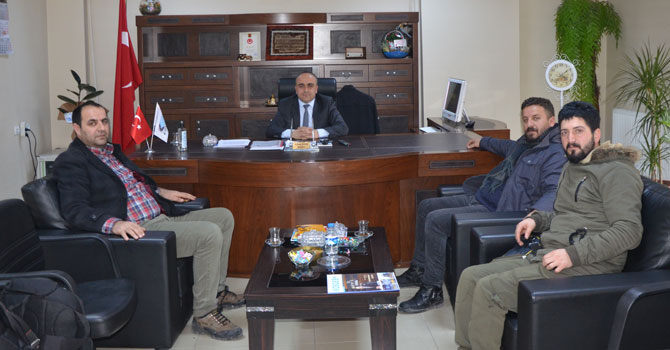Gazetecilerden KOSGEB Müdürü Gür’e ziyaret!