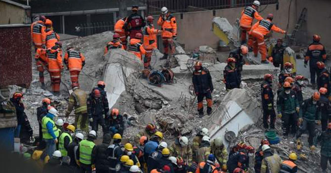 Soylu: Kartal'da çöken binada 14 kişi hayatını kaybetti