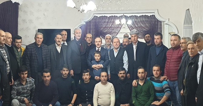 Belediye başkan adayı Epcim'den Er ailesine ziyaret