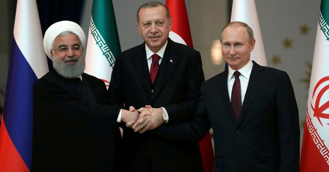 Ankara'da üçlü Suriye zirvesi