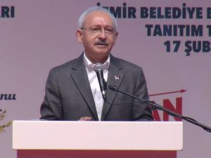 CHP lideri Kılıçdaroğlu İzmir'de konuştu