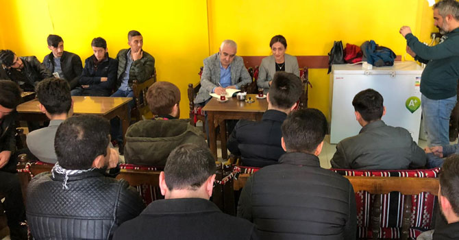 HDP Eş Başkan adayları gençlerle buluştu